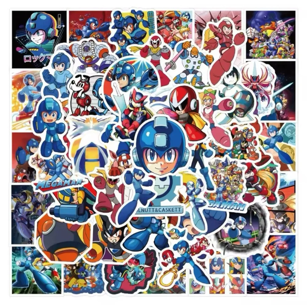 Mega Man Sticker Set